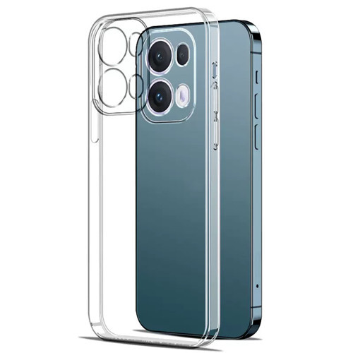 Oppo A6 Pro Kılıf Mkst Süper Silikon Kapak - Şeffaf