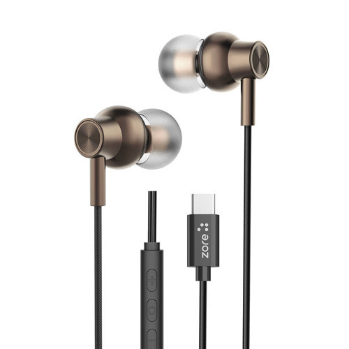 MKST ER-09 SQ Surround 3D Hi-Res Magnetik Özellikli Type-C Kablolu Kulak İçi Kulaklık - Siyah
