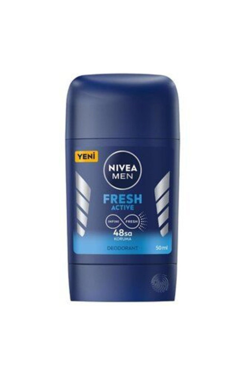 3 Adet Men Erkek Stick Deodorant Fresh Active 50 Ml