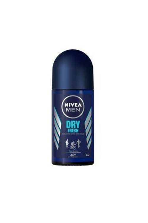 6 Adet Dry Fresh Erkek Roll-On Deodorant 50 Ml