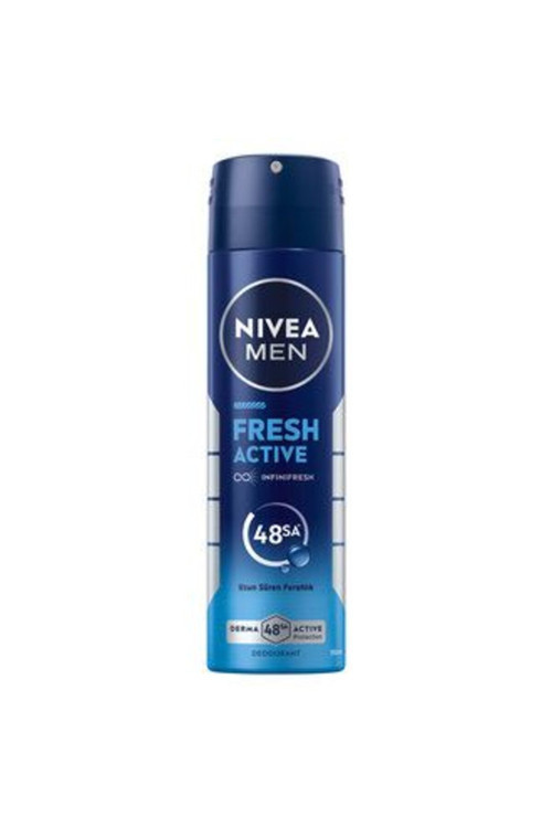 4 Adet Men Erkek Sprey Deodorant Fresh Active 150 Ml