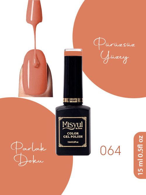 UV Led Kalıcı Oje Nail Art 15 ml 064