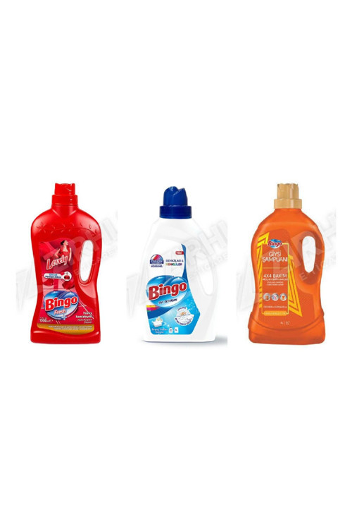 Yüzey Tem. Fresh 2.5 Lt + Beyazlar İçin Sıvı Det. 2600 Ml +Giysi Şampuanı 3Lt 3'Lü Set