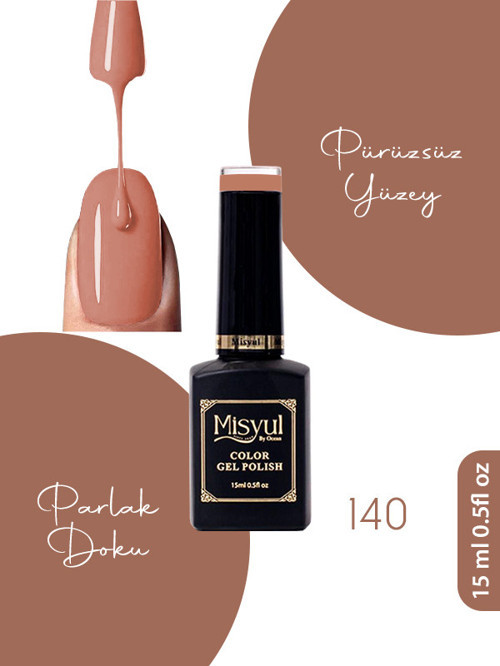 UV Led Kalıcı Oje Nail Art 15 ml 140