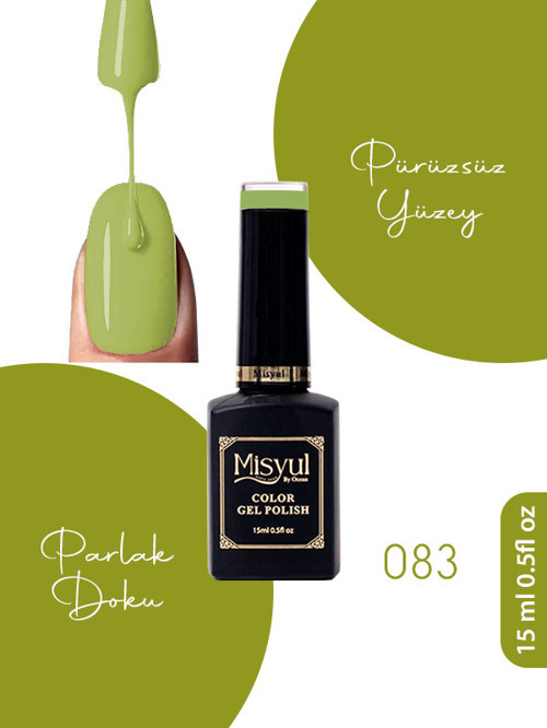 UV Led Kalıcı Oje Nail Art 15 ml 083
