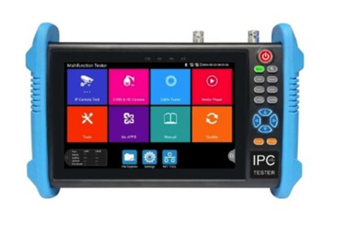 NVC-IPC5800ADH PRO 7" 8K SFP IP-AHD-TVI-CVI CCTV Tester