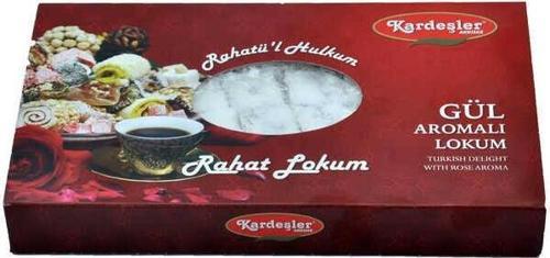Gül Aromalı Hediyelik Lokum 700 G