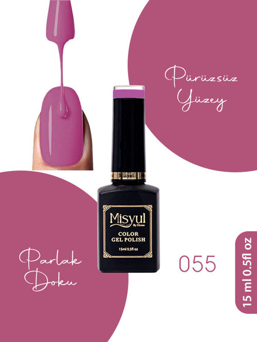 UV Led Kalıcı Oje Nail Art 15 ml 055