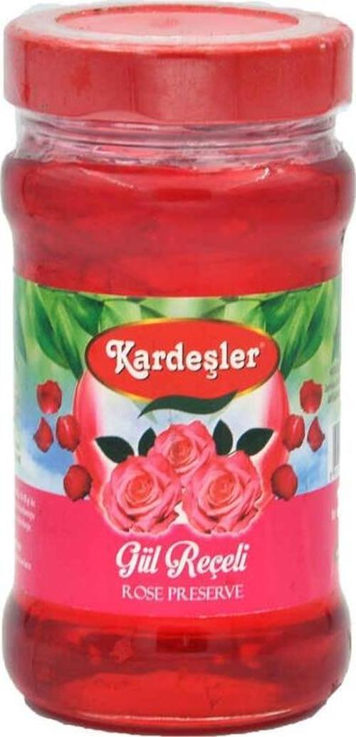 Gül Reçeli Cam Kavanoz 380 G