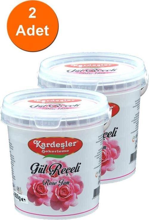 Gül Reçeli Kova 800 G x 2 Adet