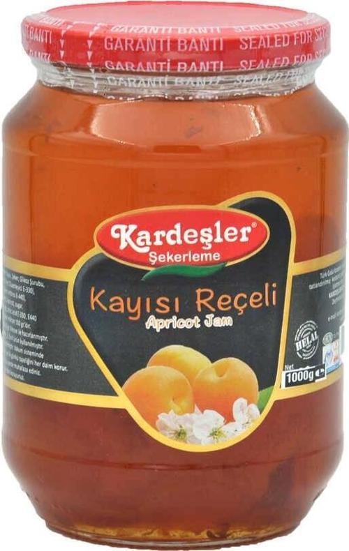 Kayısı Reçeli Cam Kavanoz 1000 G