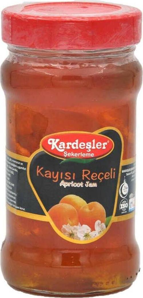 Kayısı Reçeli Cam Kavanoz 380 G