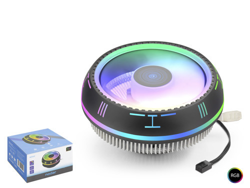 ND2552 Cool Storm CPU Hava Soğutucusu Combo 90 mm AMD Intel Uyumlu RGB Siyah