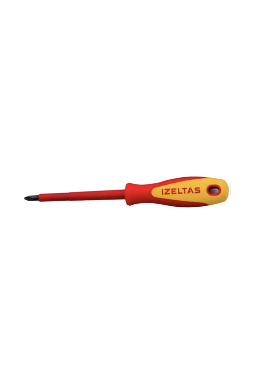 1000V İzoleli Elektrikçi Yıldız Uçlu Tornavida 4.5X80 4145184580