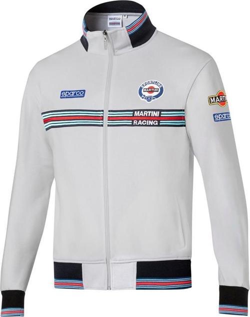 MARTİNİ RACİNG FELPA FULL ZIP BEYAZ CEKET  L  BEDEN