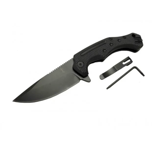 Zero Error 7-12 Black Çakı 22 Cm Manuel, Kemerlikli