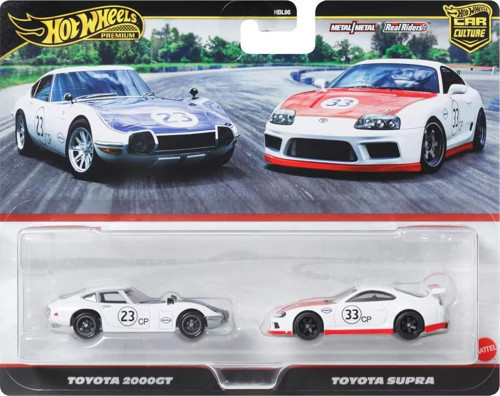 Premium JBL03 Car Culture 2 Pack Toyota 2000GT // Toyota Supra