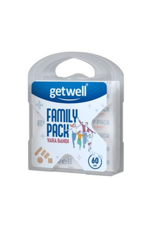 1 Adet Family Pack 60'Lı Yara Bandı