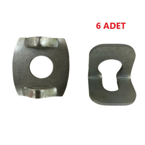 Hububat Mibzeri Ekim Ünitesi Sabitleme Alt ve Üst Pul Takımı-6 Adet
