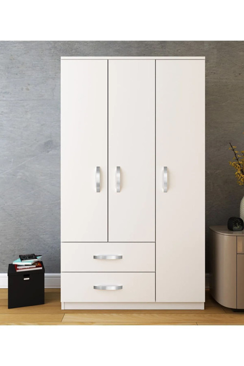 Home 3 Kapılı 2 Çekmeceli Gardırop