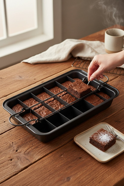 18 Bölmeli Brownie Kalıbı