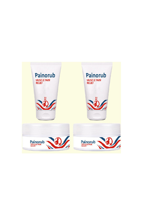 Painorub Krem 2Şerli Kril Yağı Afrika Zencefil Özü Reliefcream Rahatlamaya 50 Ml Tüp&Kavanoz Set