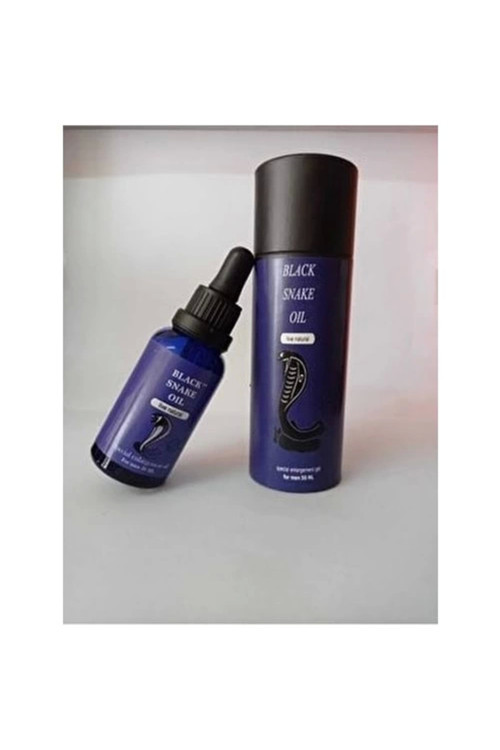 Eros Black Snake Oil Erkeklere Özel Büyütme Ürünü