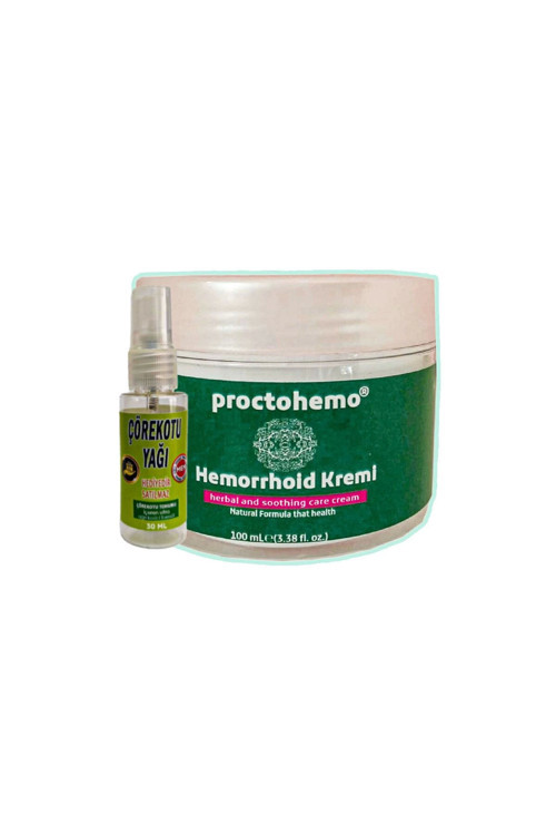 Proctohemo Rahatlatıcı Masaj Bakım Kremi 100 Ml+30 Ml Çörek Otu Yağ İle