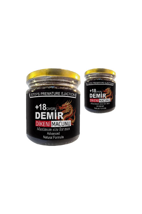 Çakşırlı Demir Dikeni Macunu 2 Adet Erkekler İçin 240 Gr Katılık