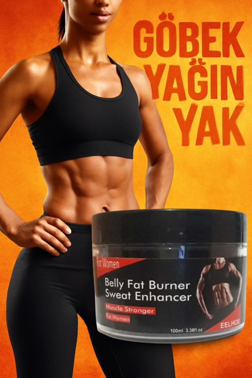 Belly Fat Burner For Women Kadın Bel Hızlı Yağ Giderici Krem 100 Ml