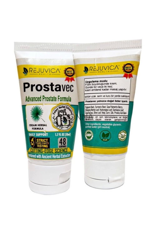 Prostavec 50 Ml Krem Erkeklerin Özel Sorununa Destekleyici Krem