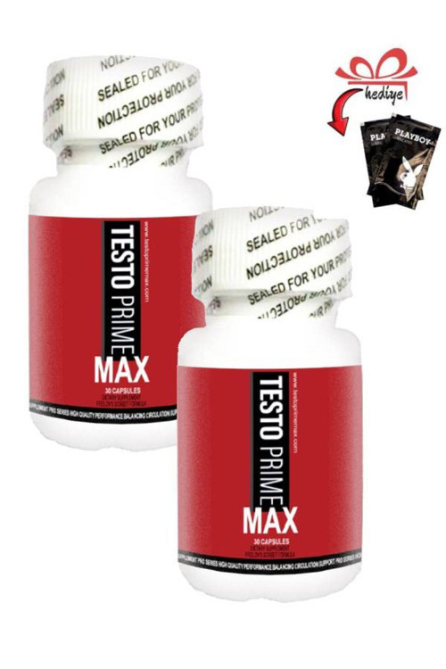 Testo Prime Max Erkeklere Özel Her An Maksimum Limit 30’Lu X 2 Adet