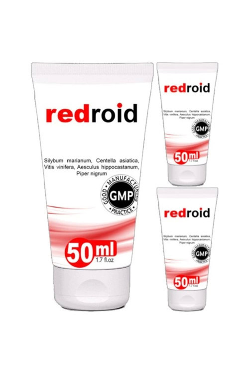 Redroid 3Lü Paket Rahatlatıcı Masaj Kremi Için 50 Ml Özel Krem