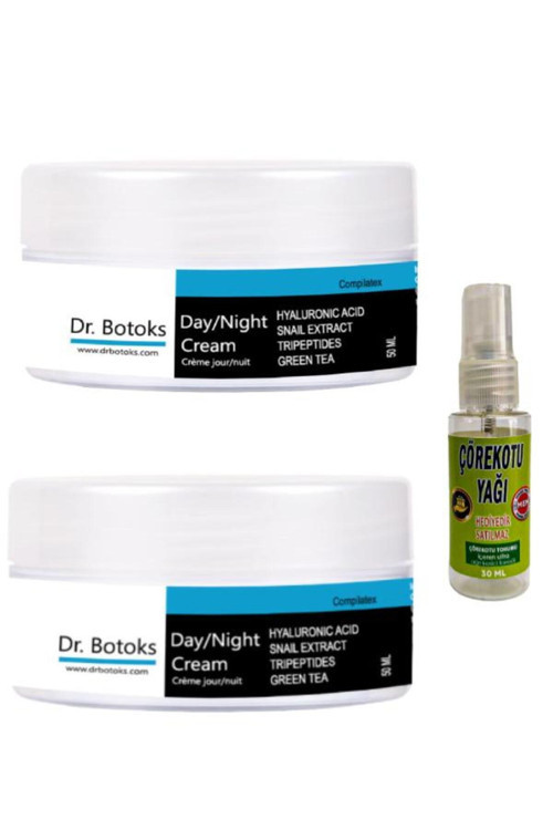 Dr Botoks Yaslanma Karşıtı Yüz Bakım Kremi 50 Ml X 2 Adet+Çörek Otu 30 Ml