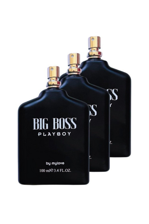 Özel Yeni Seri Uzun Süre Kalıcı Edt Erkek Parfümü Playboy 100 ml 3'lü
