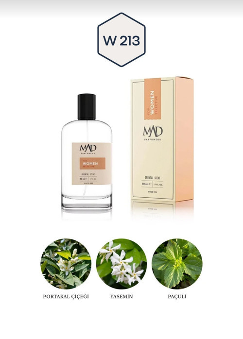 parfüm w213 selective kadın parfüm oryantal çiçeksi notalar bayan 50 ml