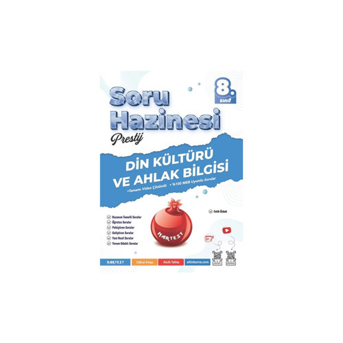 Nartest Yayınları 8. Sınıf Prestij Din Kültürü ve Ahlak Bilgisi Soru Hazinesi