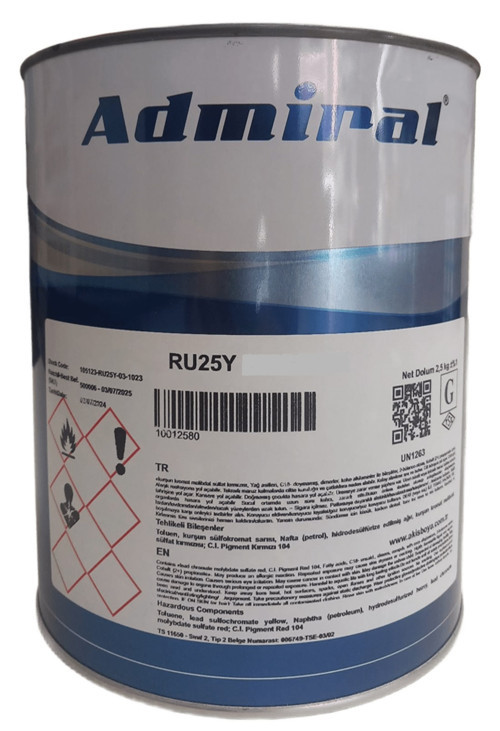 RU25Y Endüstriyel Boya 2,5 Kg