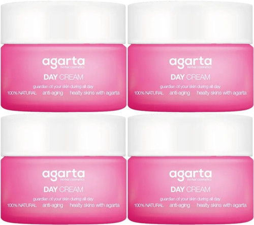 Doğal Nemlendirici Su Bazlı Gündüz Kremi 50 ML (4 Lü Set)