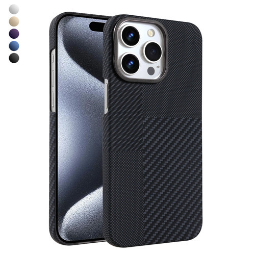 iPhone 15 Pro Max Kılıf Vega Magsafe Karbon Desen Kapak