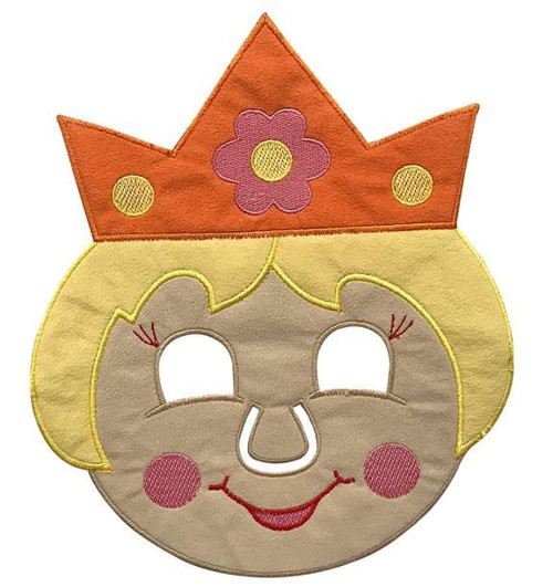 Kraliçe Figürlü Maske