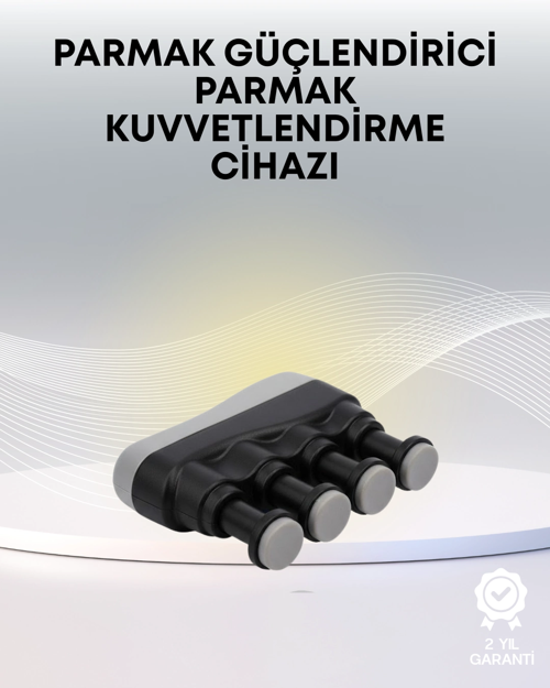 Ergonomik Parmak Egzersiz Aleti El Ve Bilek Güçlendirici
