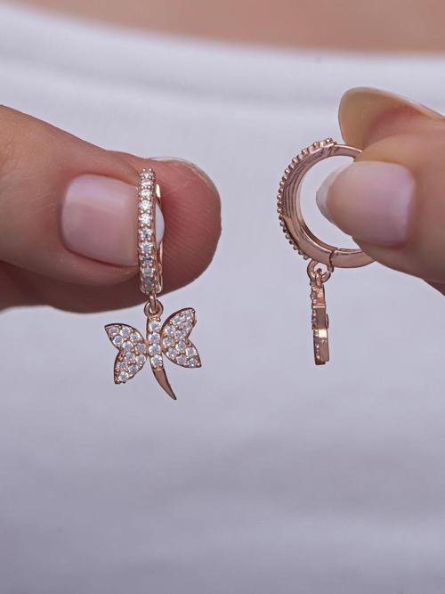 925 Ayar Gümüş Sallantılı 10 mm Tamtur Yusufcuk Küpe