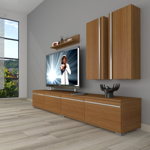 Eko 5200t Mdf Tv Ünitesi Tv Sehpası - Naturel Ceviz