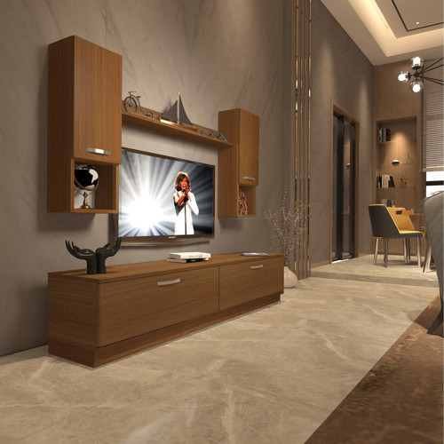Eko 5dab Mdf Std Tv Ünitesi Tv Sehpası - Naturel Ceviz