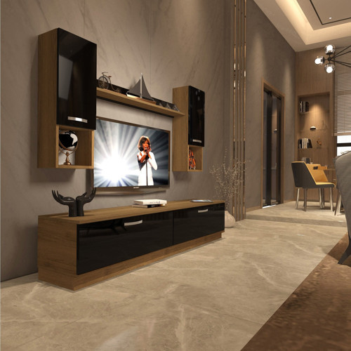 Eko 5dab Mdf Std Tv Ünitesi Tv Sehpası - Pera Siyah