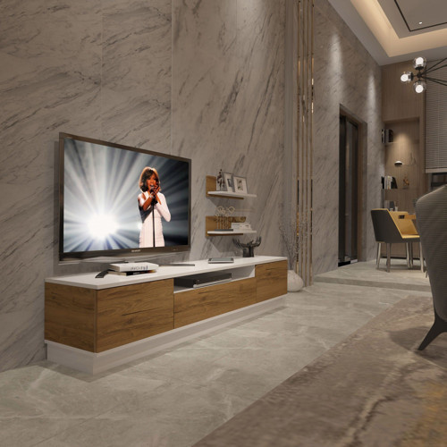 Trendstyle 4s Mdf Tv Ünitesi Tv Sehpası - Beyaz Pera