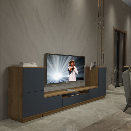 Trendstyle On2s Mdf Tv Ünitesi Tv Sehpası - Pera Antrasit