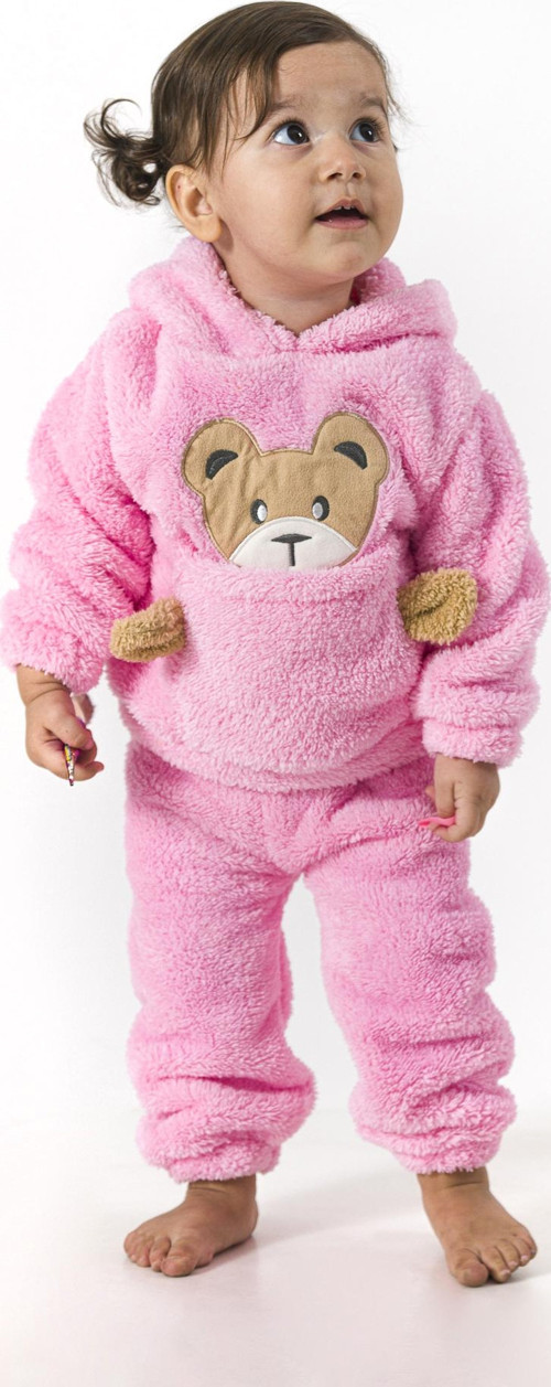 Welsoft Peluş Unisex Kışlık Bebek Takımları Çocuk Giyim Bebek Kıyafeti Çocuk Kostümü welsoft takım TKMWLS