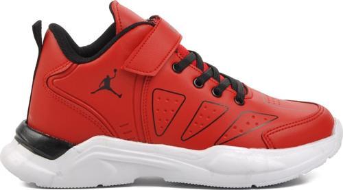 1522-F Kırmızı-Siyah Çocuk Basketbol Ayakkabısı